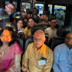shuttle ride to the conference venue